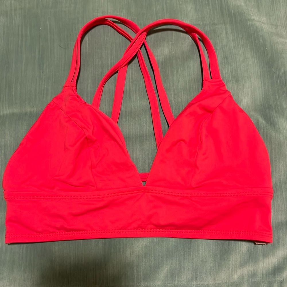 Red Swimsuit Top